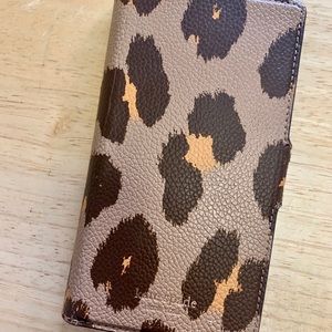 Kate Spade Leopard iPhone X/XS Wallet